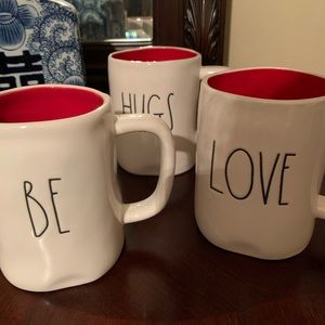 Valentines Rae Dunn Mugs Bundle